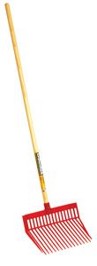 Little Giant Plastic DuraFork - Red Stall Fork