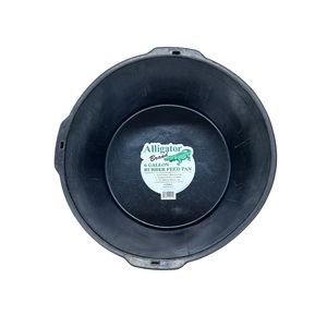 Alligator Rubber Tub Feed Pan Stock Tank 6 Gallon