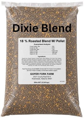 18% Dixie Blend Roasted Blend W/ Pellet / Corn Soybean