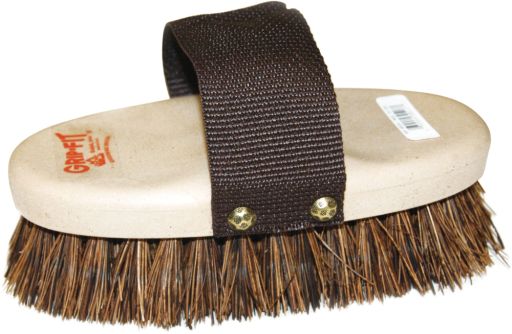 Decker 7-1/2x3-3/4 Stiff Palmyra Horse Brush 90