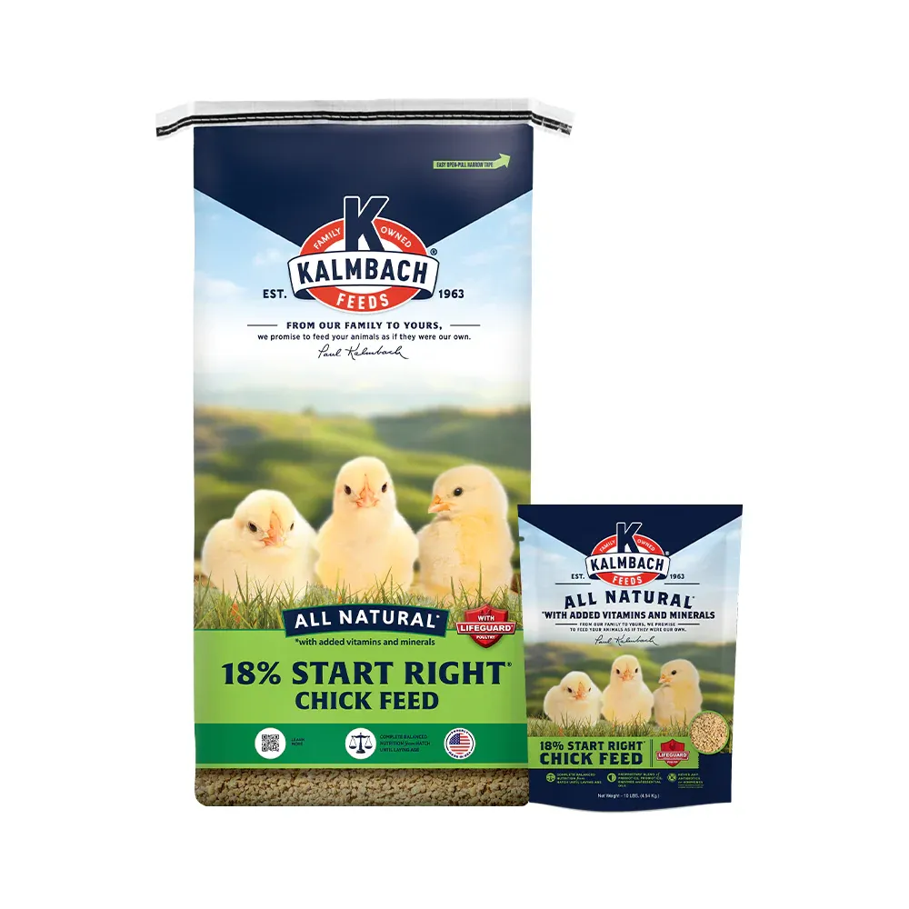 NON MEDICATED 18% Start Right Chick Feed 50 LB