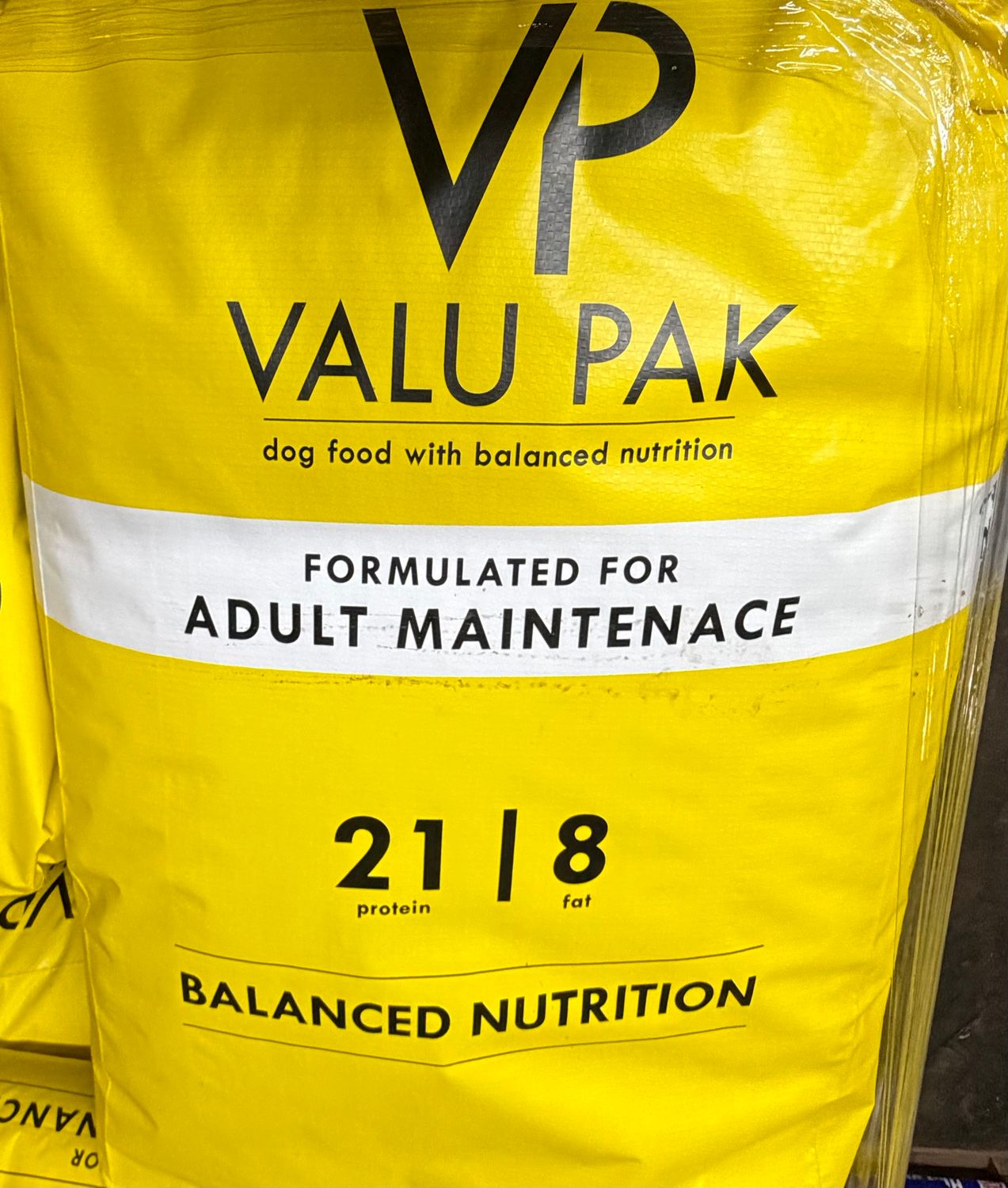 Valu Pak Yellow 21-8   50lbs