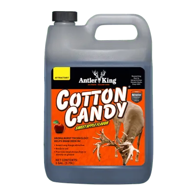 Antler King Cotton Candy Liquid 1 Gallon Sweet Apple Flavor