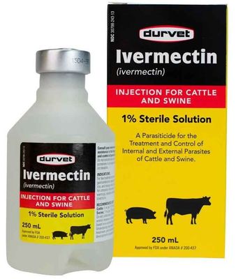 Durvet Ivermectin 250ml Injectable