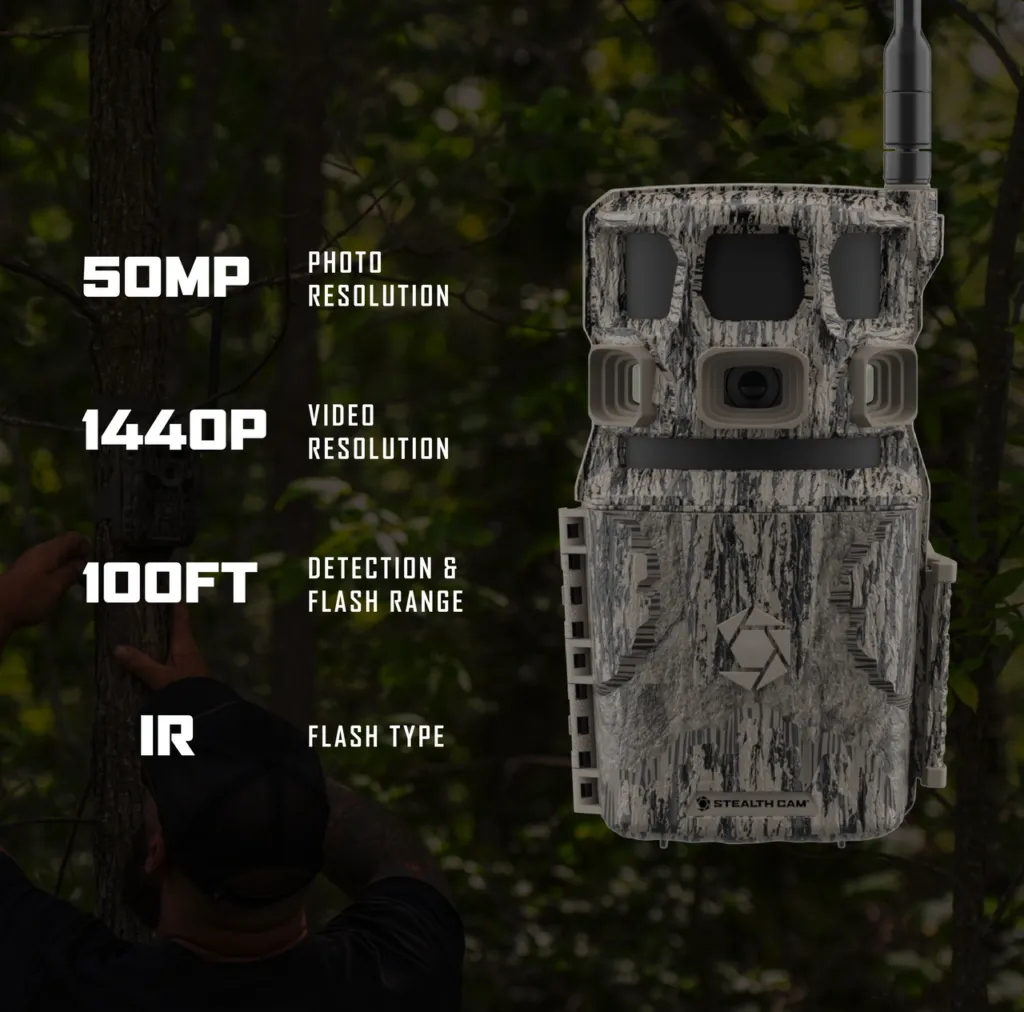 Stealth Cam Revolver Pro 3.0 360° Cellular Trail Camera