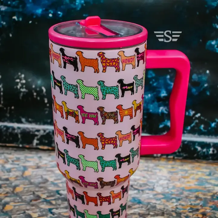 Stock Show Vibes 40oz Flip Washeasy™ Top Tumbler