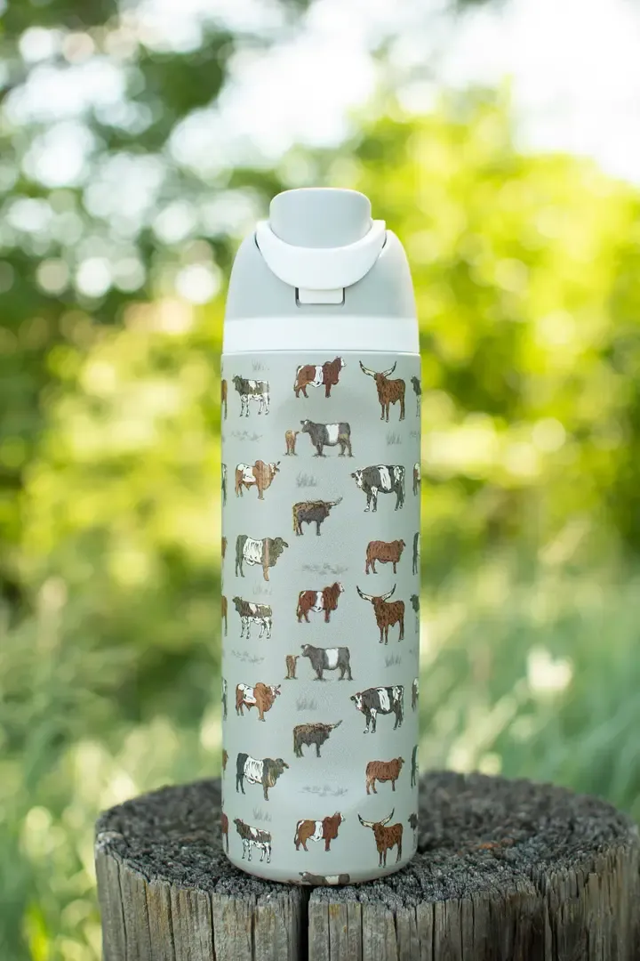 Vintage Cattle 24oz Skinny Silo Tumbler
