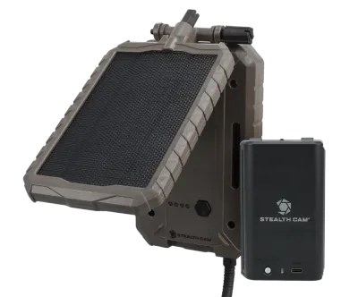 Stealth Cam FieldMAX Solar Battery Pack Combo