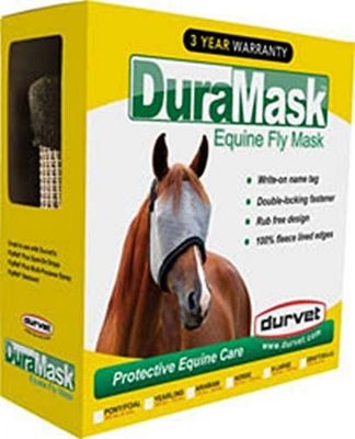 Duramask Fly Mask  Gray  X-Large