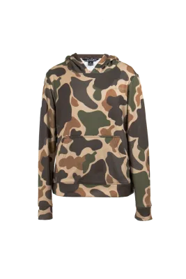 Summit Park Performance Hoodie- Youth Woodland Vintage