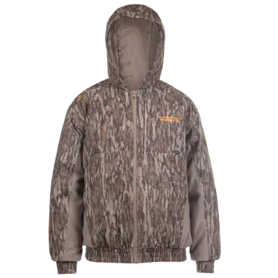 Youth Cedar Branch Bomber 6P4 - MO Bottomland / Turkish Coffee