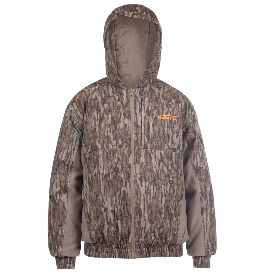 Youth Cedar Branch Bomber 6P4 - MO Bottomland / Turkish Coffee, Size: YS