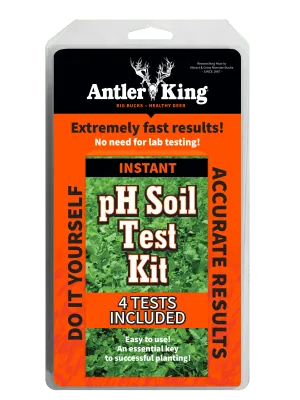 Antler King Instant PH Soil Test Kit