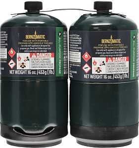 Bernzomatic 2 -Pack Steel Propane tank