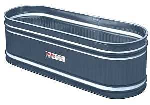 169 Gal 2X2X6 Livestock Tank, Round, Capacity, Steel, Galvanized