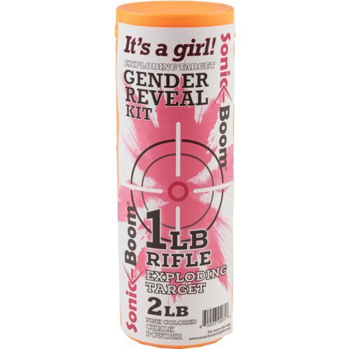 Sonic Boom Gender Reveal Kit Girl Exploding Target Tanner Rite