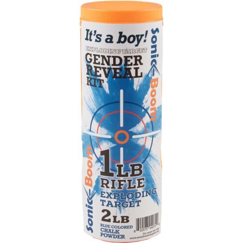 Sonic Boom Gender Reveal Kit Boy Exploding Target Tanner Rite