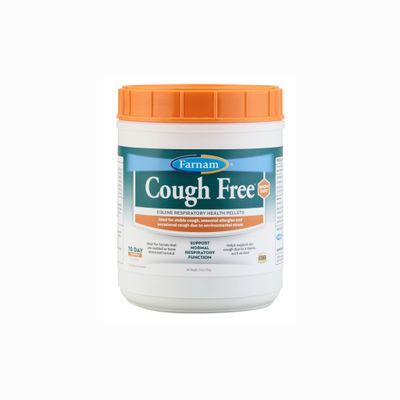 Farnam Cough Free Equine Respiratory Health Pellets  Provides respiratory support for horses with seasonal allergies or stable cough 2.5 pound  70 Day Supply