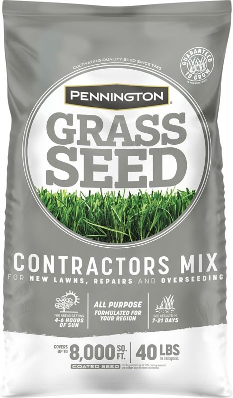 Pennington Contractors Seed Mix, 40 lb Bag