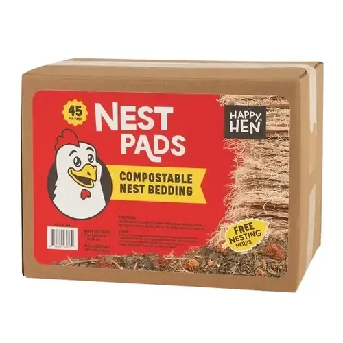 Happy Hen Nesting Pads 45 Count Pack