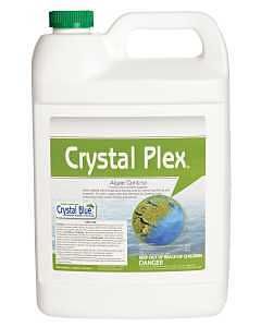 Crystal Plex Pond Algae, Liquid, Blue, 1 gal