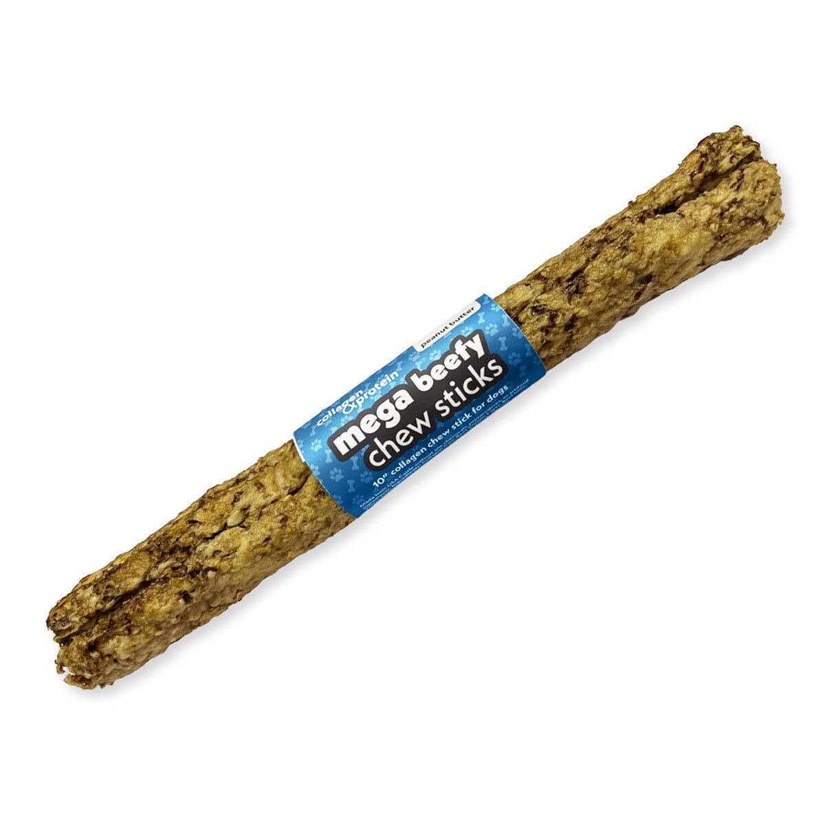 Mega Beefy Chew 10", Flavor: Peanut Butter