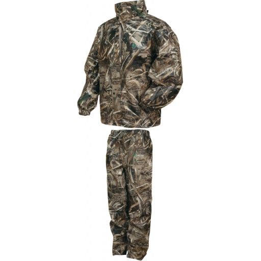 Frogg Toggs men's all sport camo bottom land rain suit, Colour: mossy oak bottomlands, Size: XL