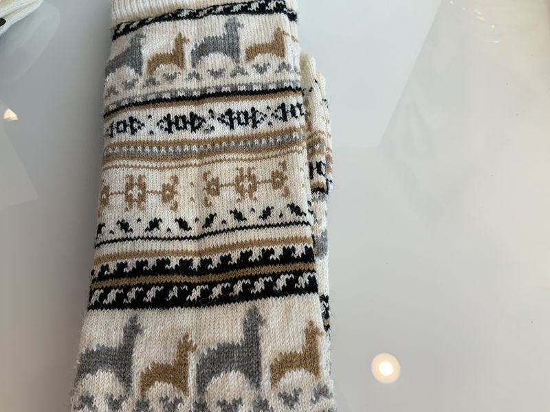 Sock Field of Alpaca Thin