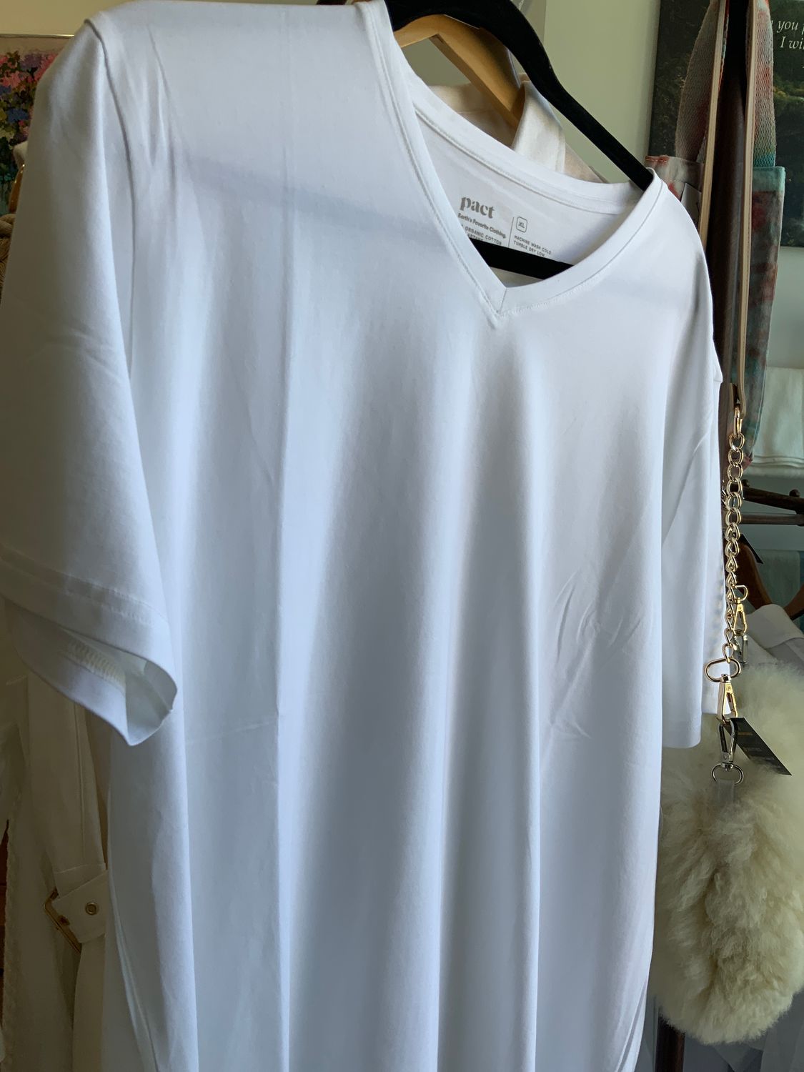 T-shirt PACT organic cotton, Color: White
