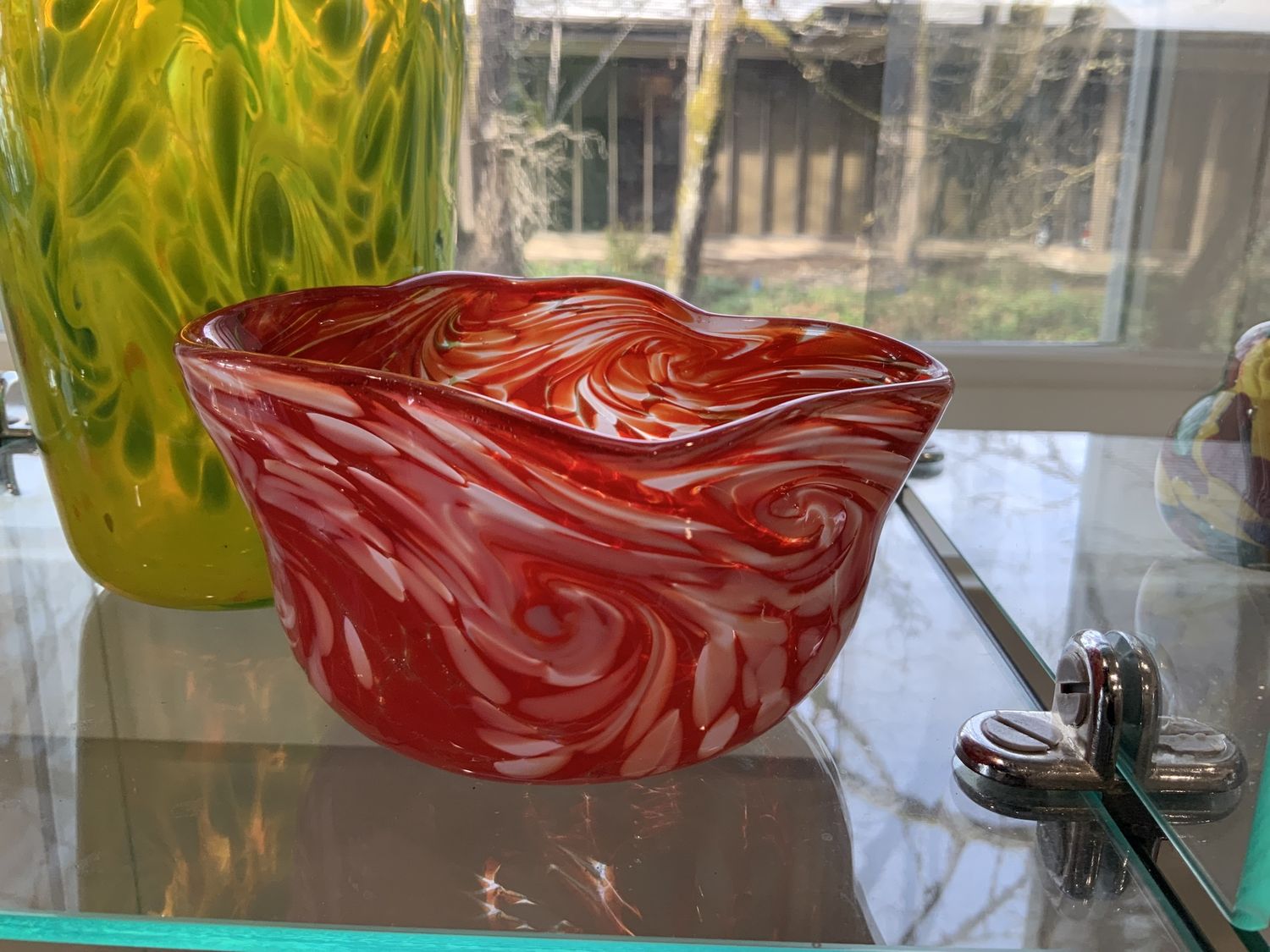 Glass Art Bowl