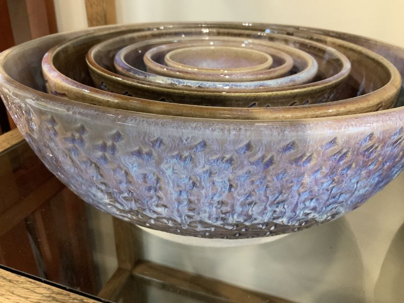 Pottery Nesting Bowl Set