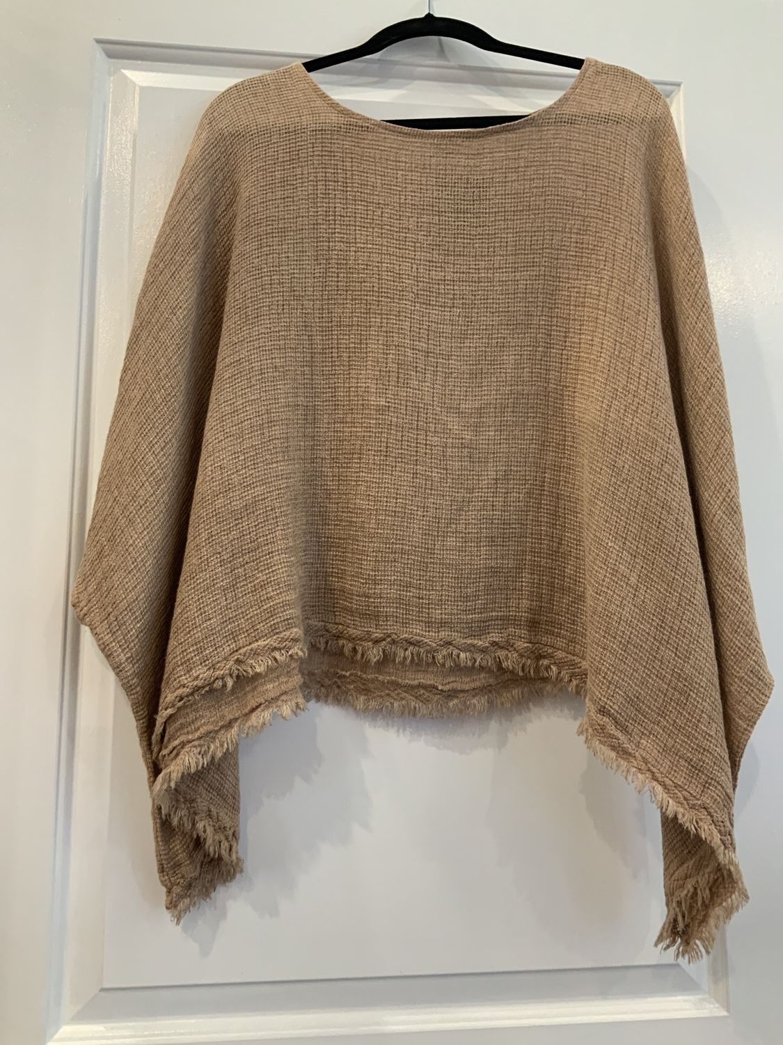 Karin Poncho Top, Color: Camel