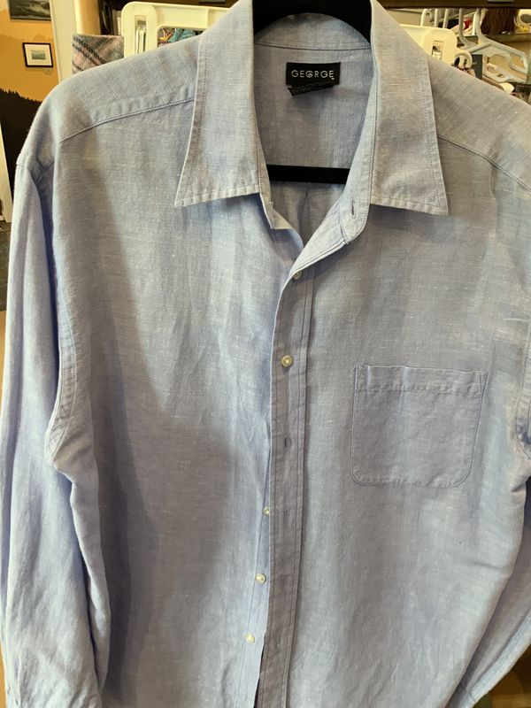 Joyfully Blue Days Men’s Dress Shirt