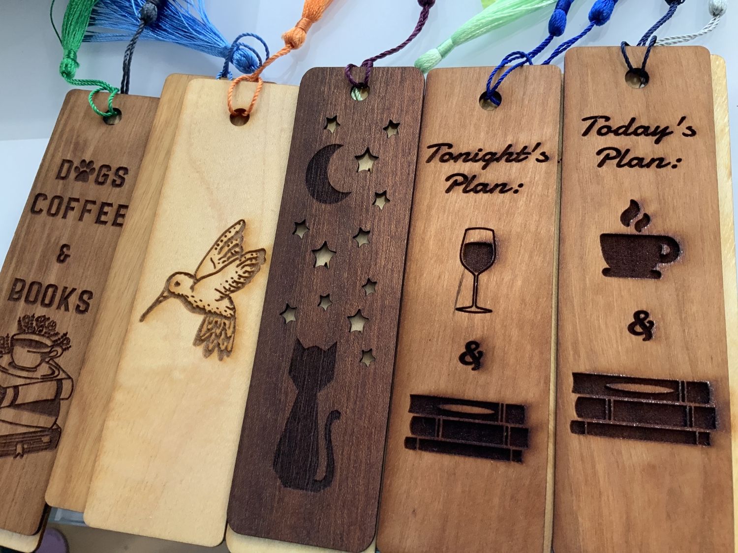 Wood Bookmark, Price: $8 each