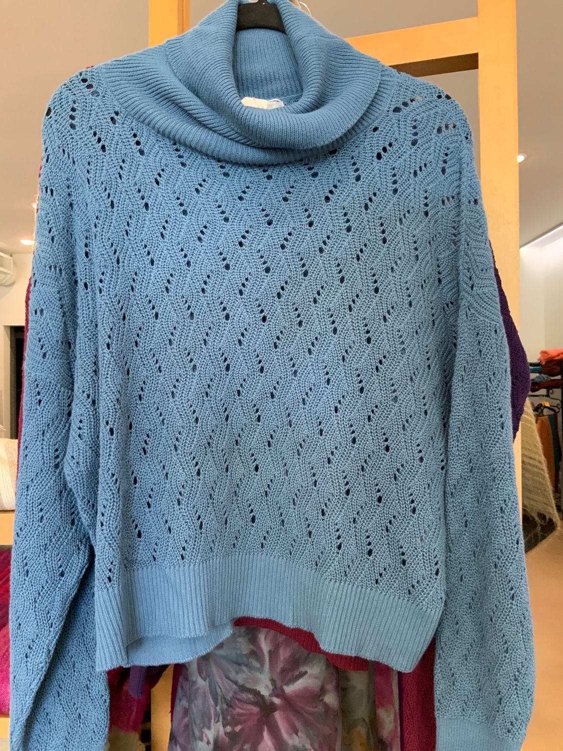 Opera Sweater Opera Sweater, Color: Steel Blue