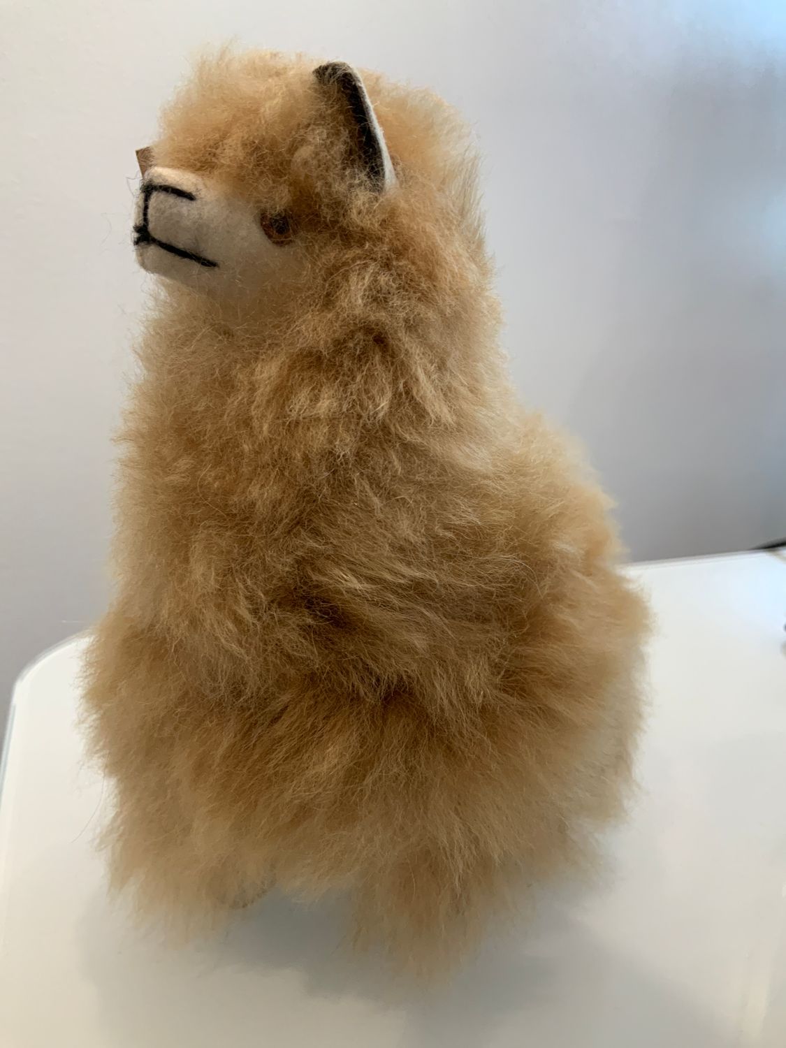 Alpaca Life 6” Standing Alpaca, Color: Medium Brown