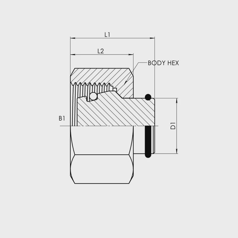 TUBE CAP (LIGHT) DM8003-L