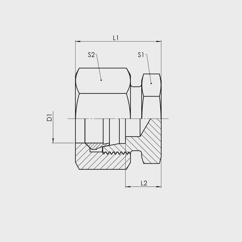TUBE PLUG (LIGHT) DM8004-L