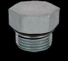 STAINLESS HEX HEAD PLUG SS-*-PST