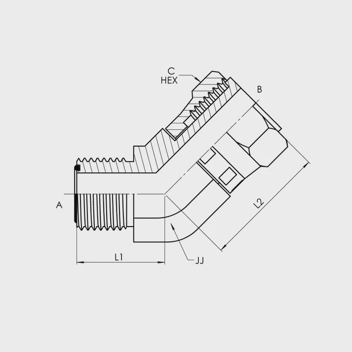 MFS-FFSS 45 ELBOW (FS6502)