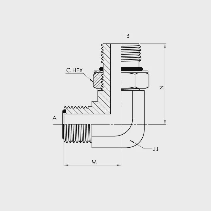 MFS-MAORB 90 ELBOW (FS6801)