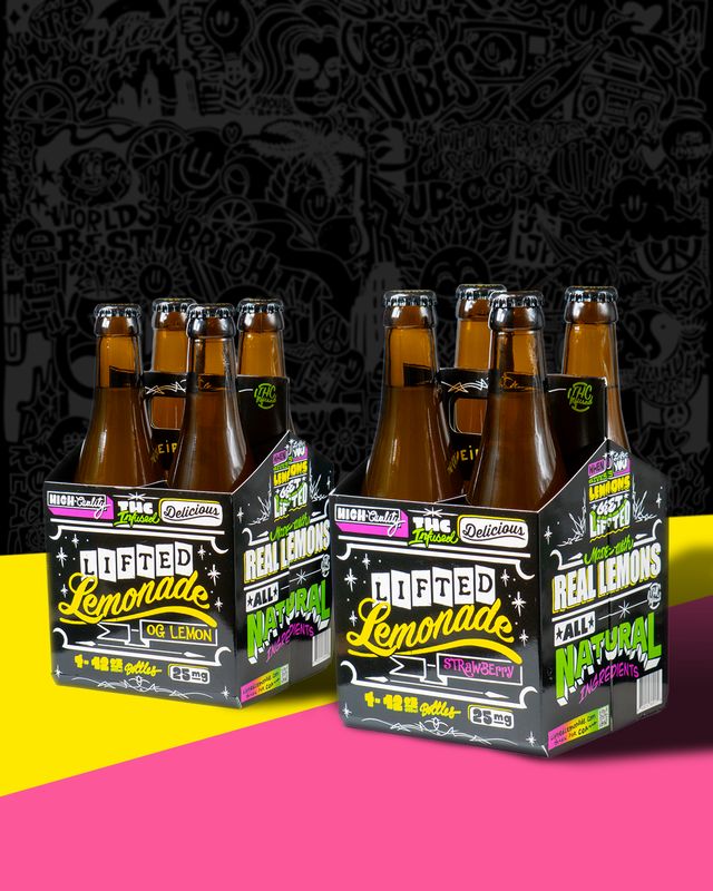 Strawberry/Lemon 25mg Bundle - 8 Pack