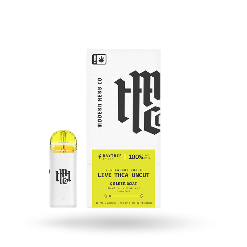 1g Golden Goat THCA Sativa Pod Kit