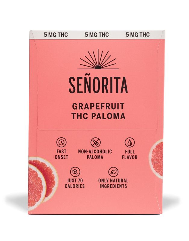 Senorita Grapefruit Paloma 4 pack 10 mg