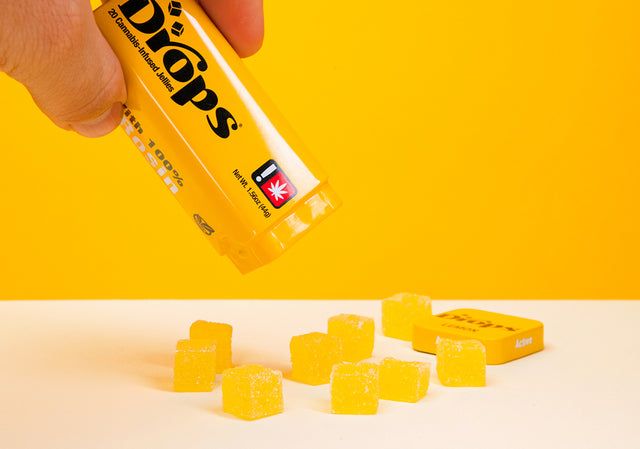 Lemon Active 5mg D9 Live Rosin Gummies
