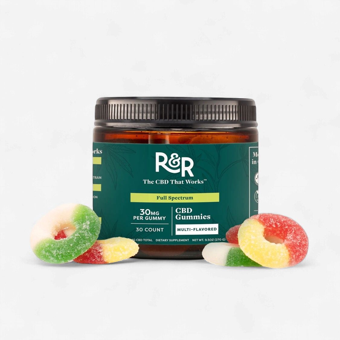 Multifunctional 30mg Full Spectrum CBD Gummies