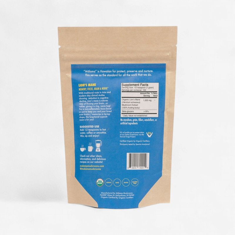Lion's Mane Powder Extract