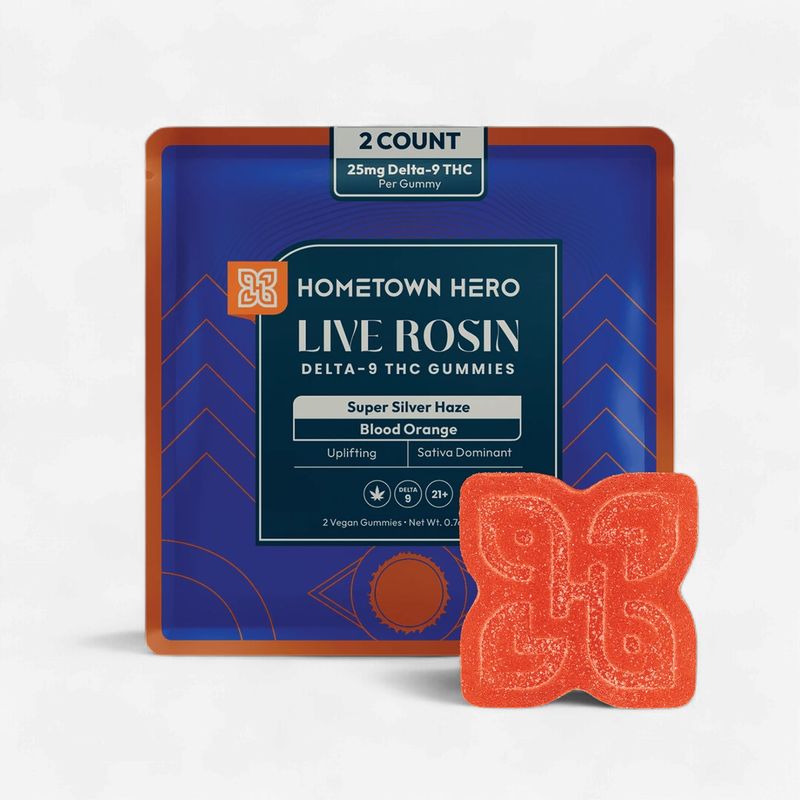 Sample Blood Orange Sativa SSH 25mg D9 Live Rosin