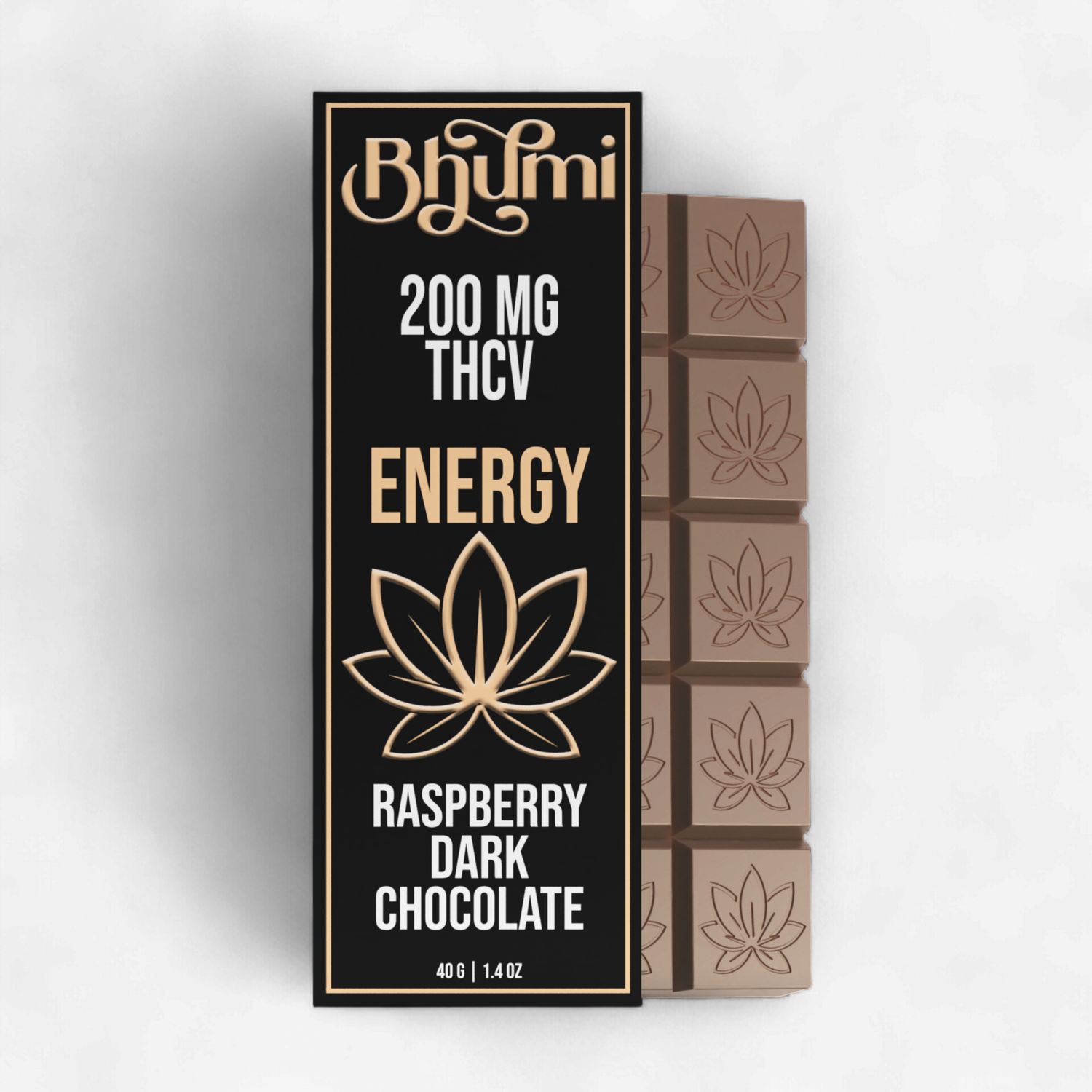 Raspberry THCV Dark Chocolate Bar
