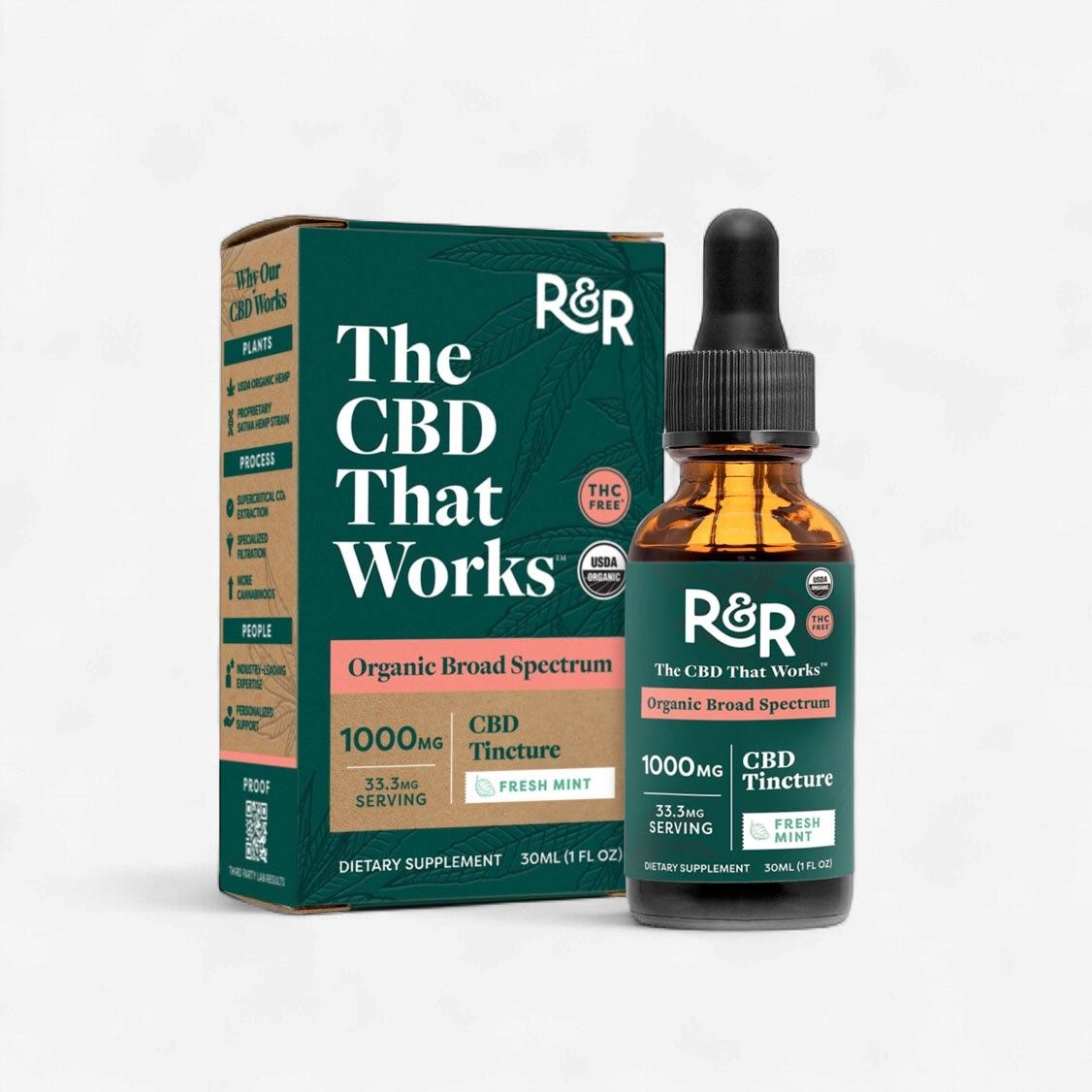 Broad Spectrum Tincture 1000mg Fresh Mint
